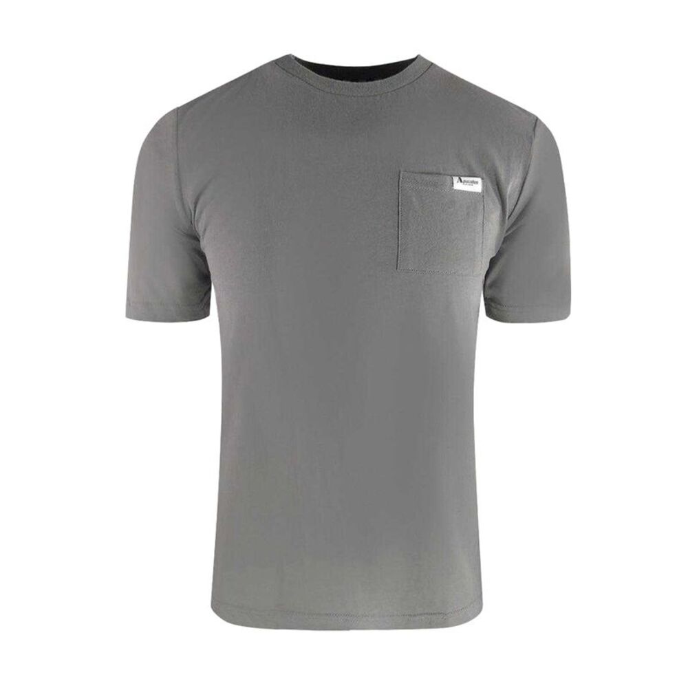 Aquascutum Mens Active Pocket T-Shirt / Gray